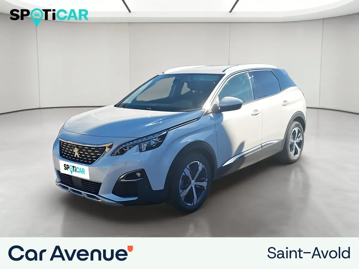 Peugeot 3008 blanc d'occasion