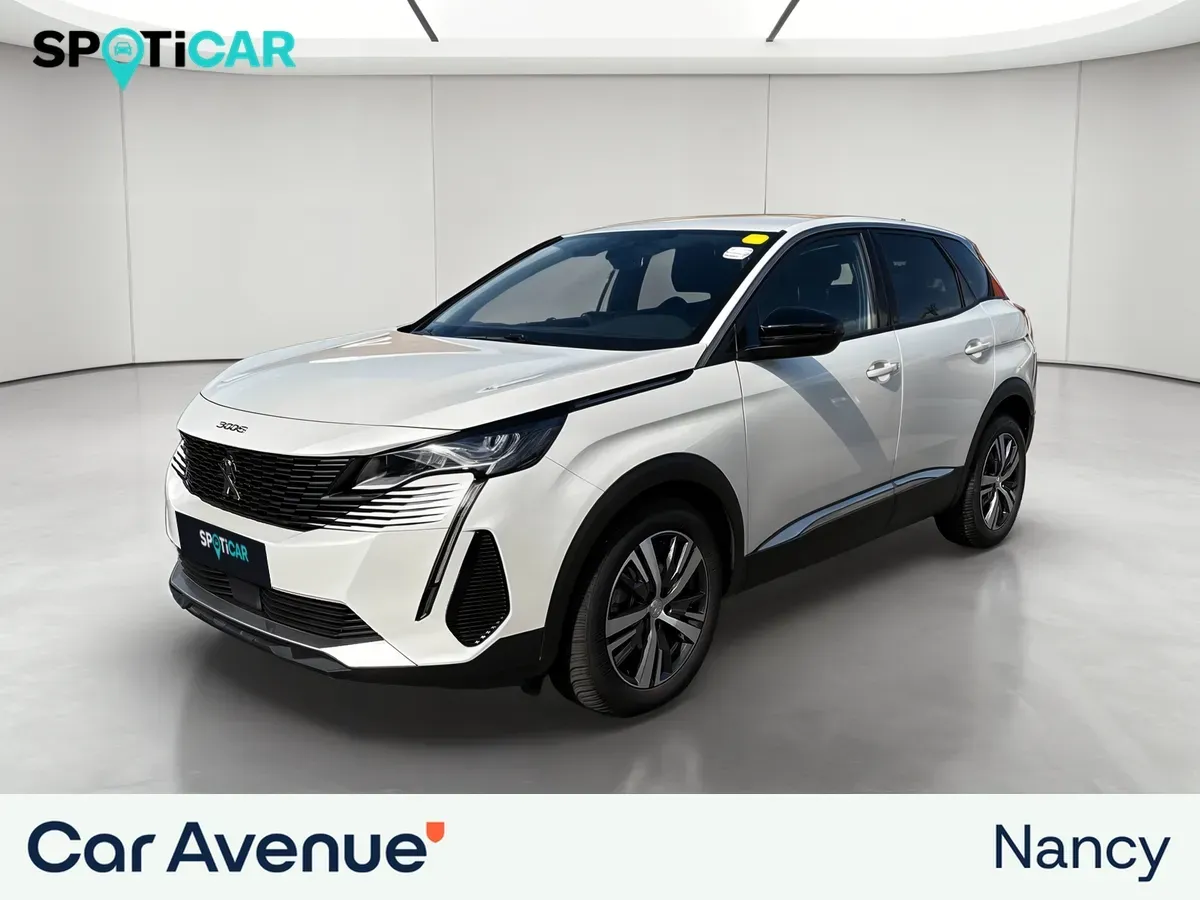 Peugeot 3008 blanc nacre (n) d'occasion