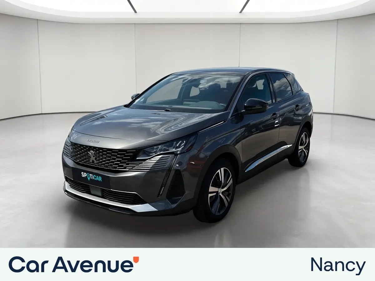 Peugeot 3008 gris d'occasion