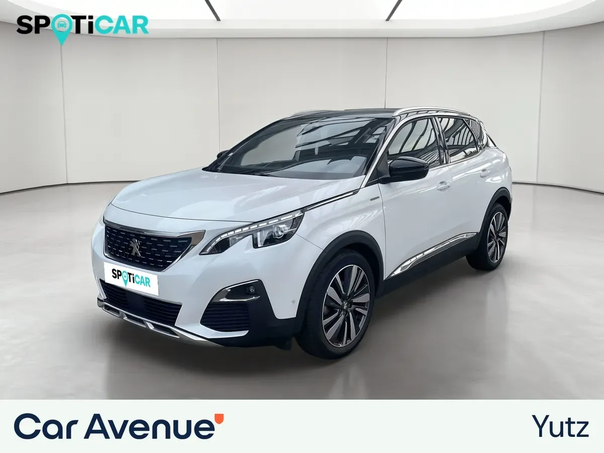 Peugeot 3008 blanc d'occasion