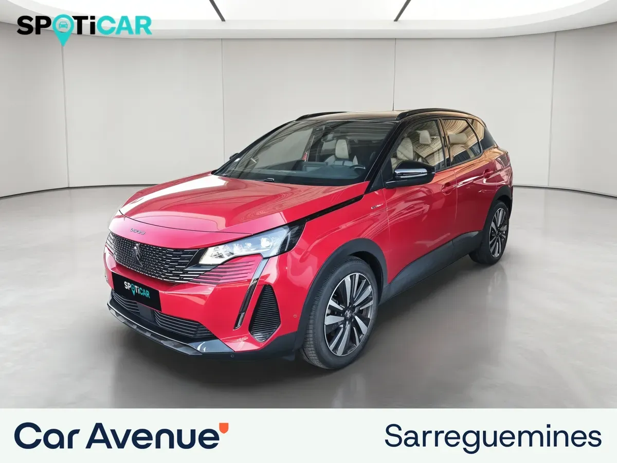Peugeot 3008 rouge d'occasion
