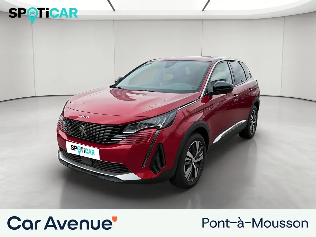 Peugeot 3008 rouge d'occasion
