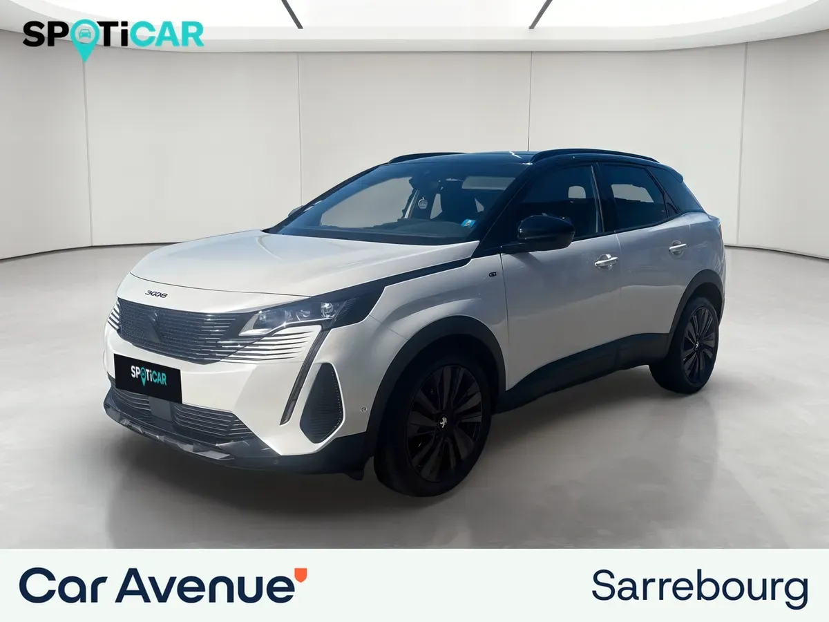 Peugeot 3008 teinte spéciale blanc nacré d'occasion