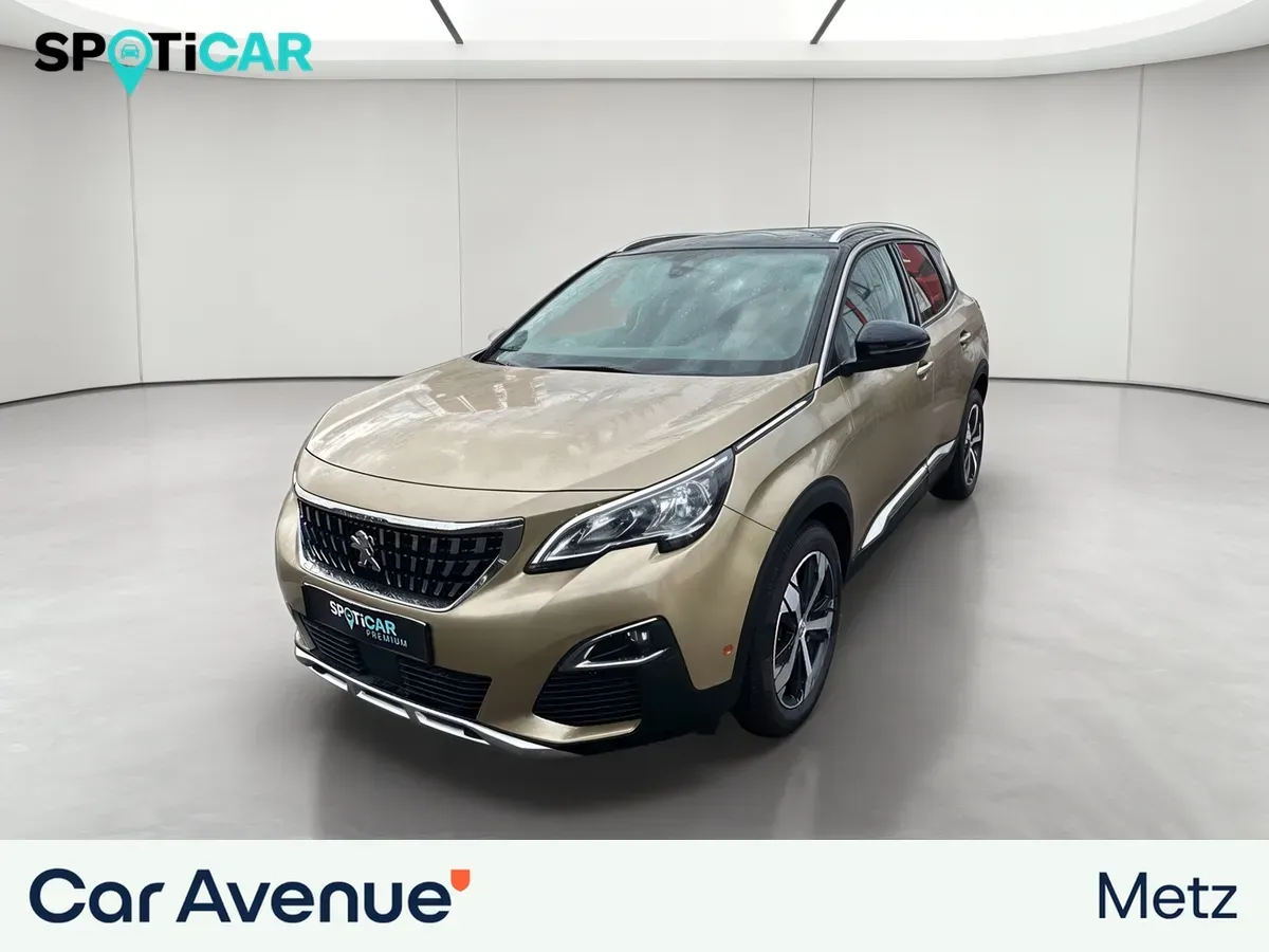 Peugeot 3008 beige d'occasion