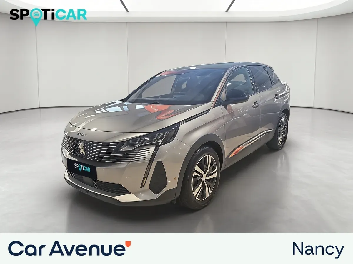 Peugeot 3008 gris d'occasion
