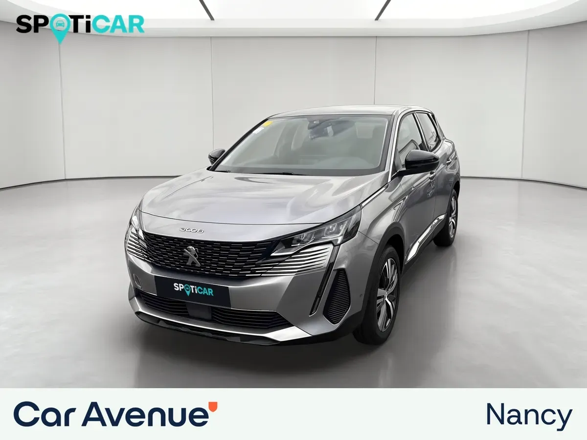 Peugeot 3008 gris d'occasion