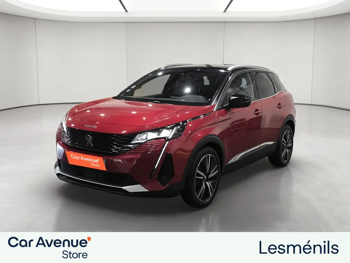 Peugeot 3008 rouge d'occasion