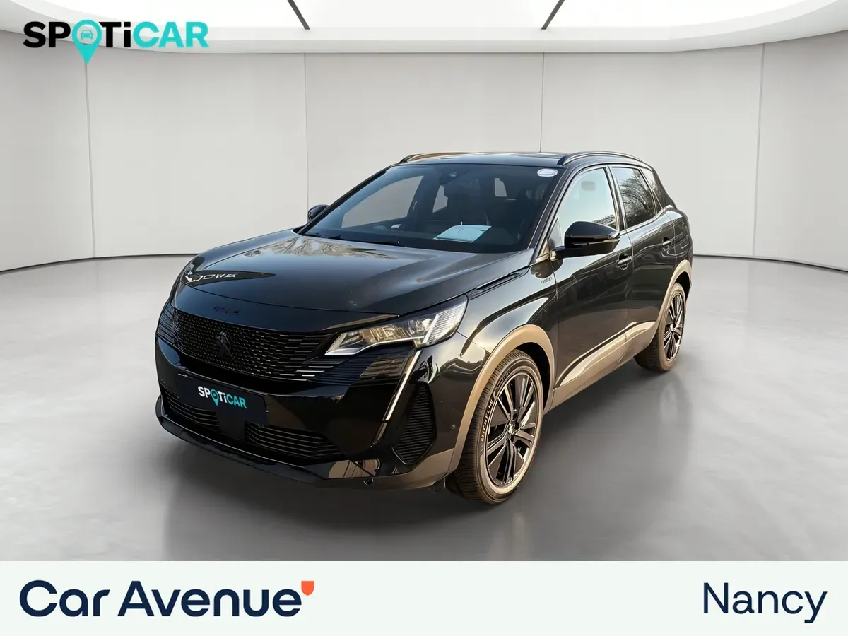 Peugeot 3008 noir perla nera (m) d'occasion