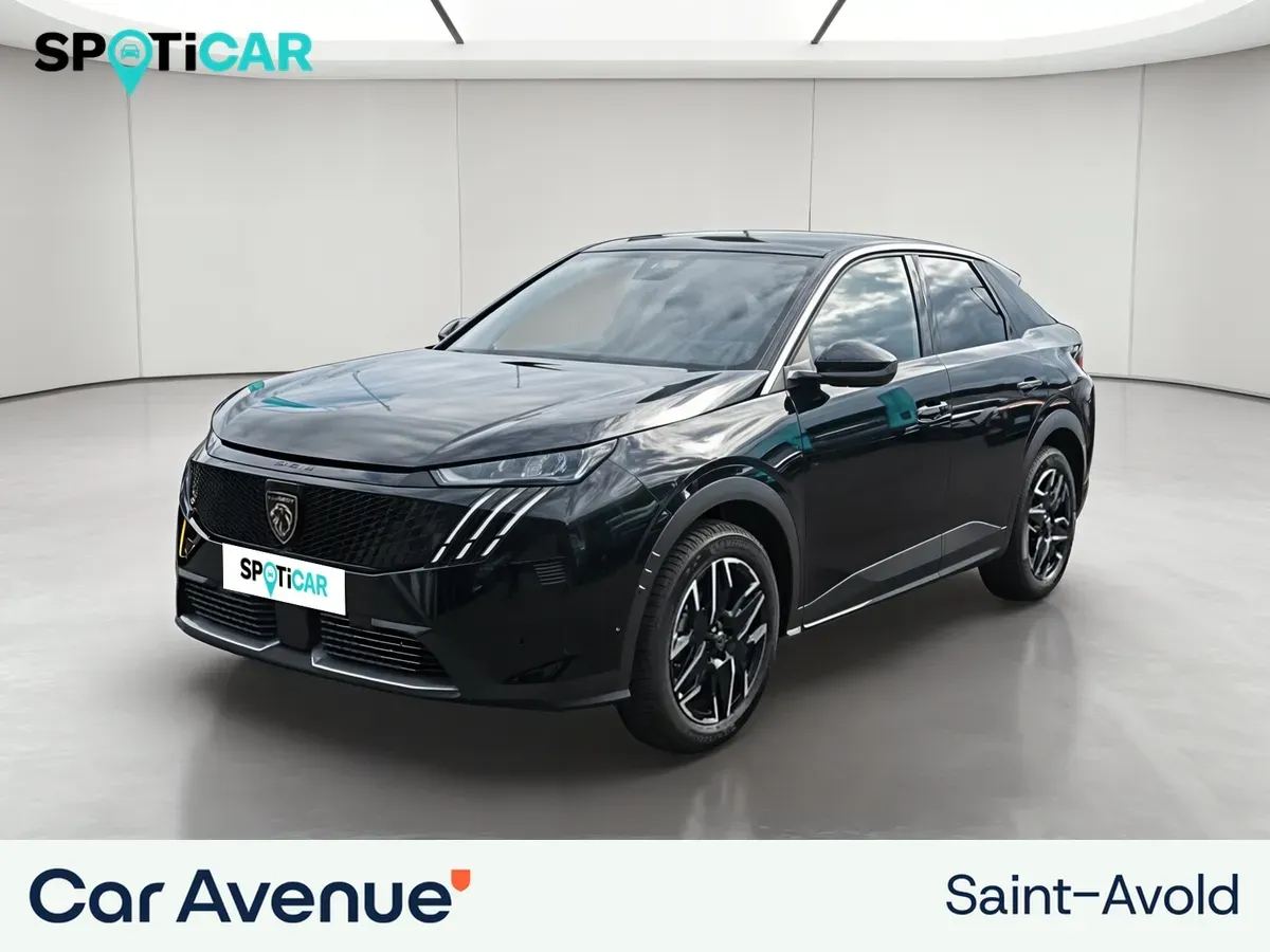 Peugeot 3008 noir d'occasion