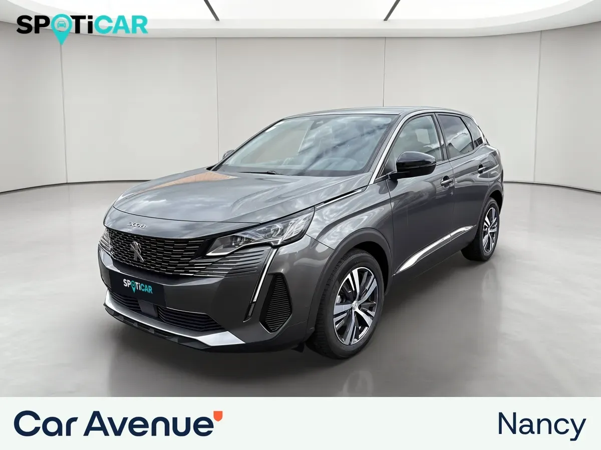 Peugeot 3008 gris d'occasion