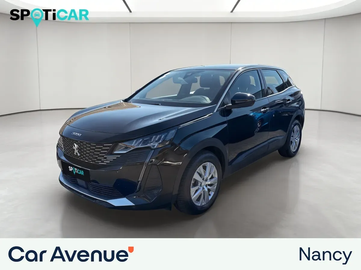 Peugeot 3008 noir d'occasion