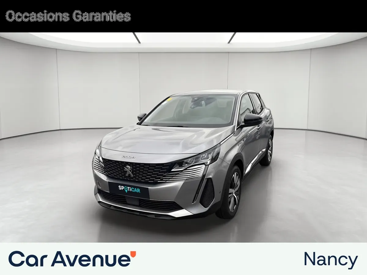 Peugeot 3008 gris d'occasion