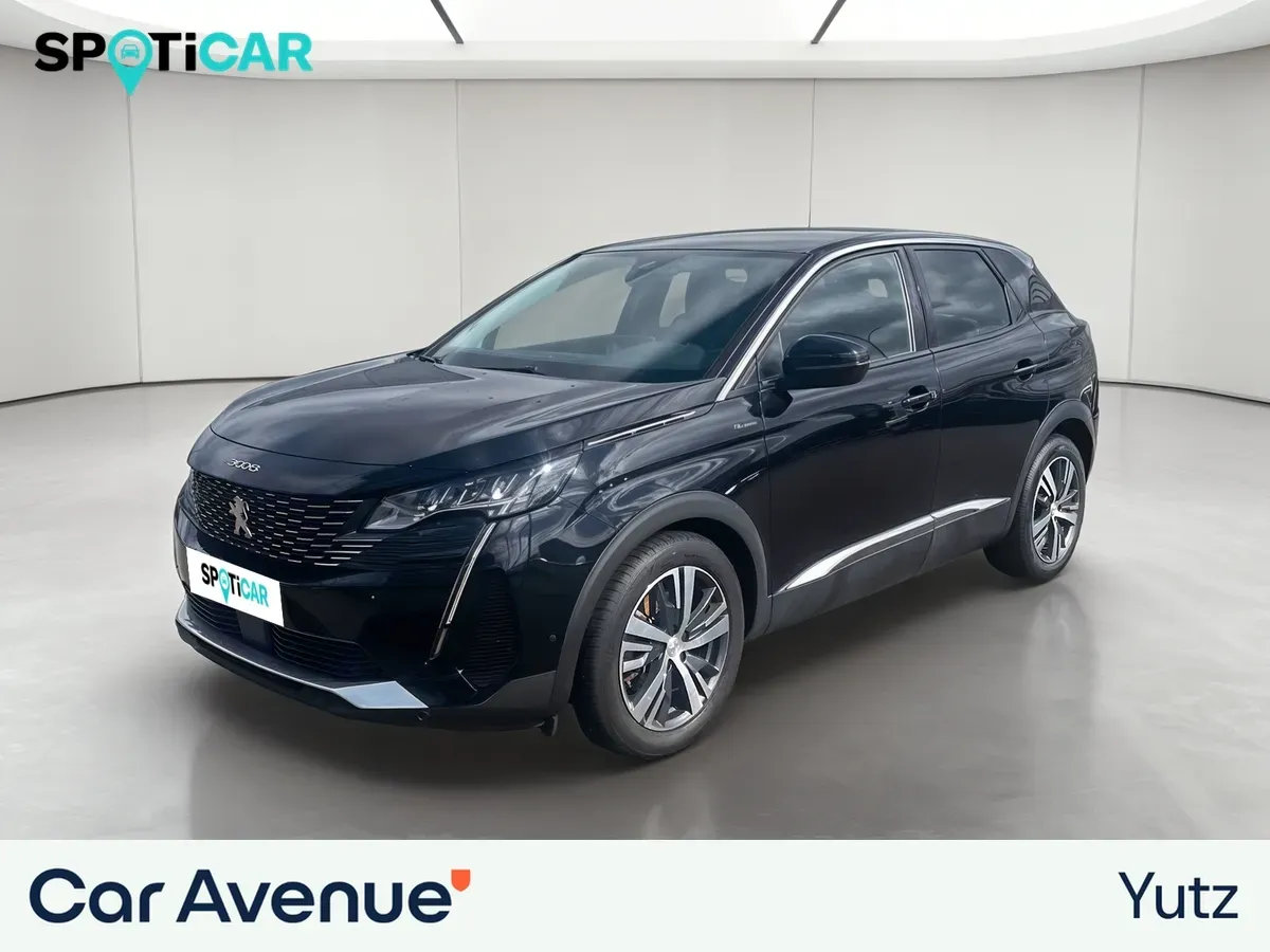 Peugeot 3008 noir d'occasion
