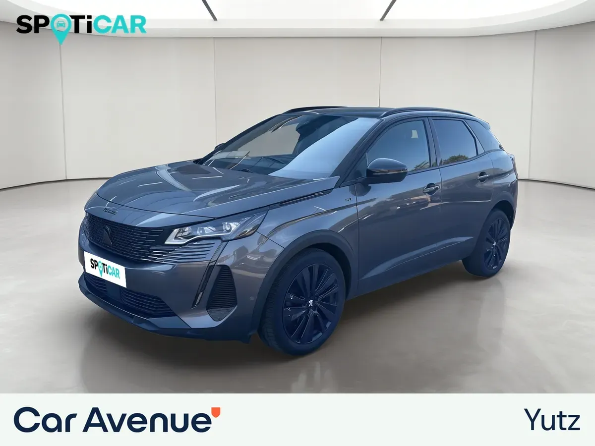 Peugeot 3008 gris d'occasion