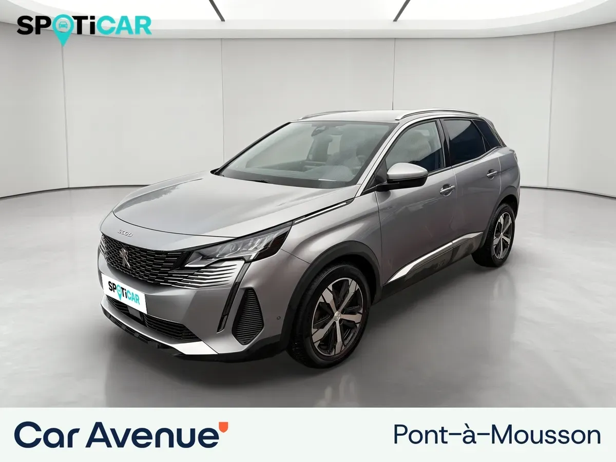 Peugeot 3008 gris d'occasion