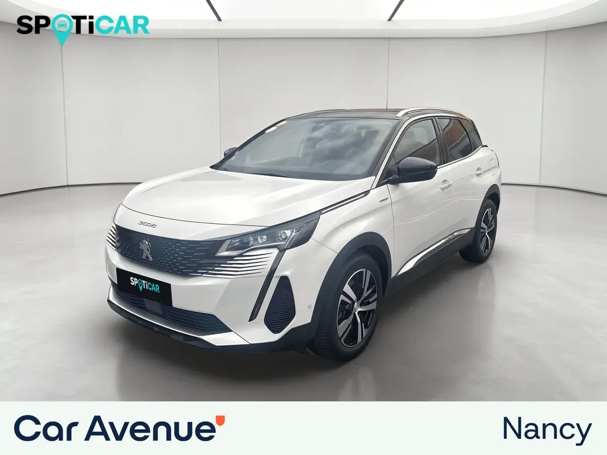 Peugeot 3008 blanc d'occasion
