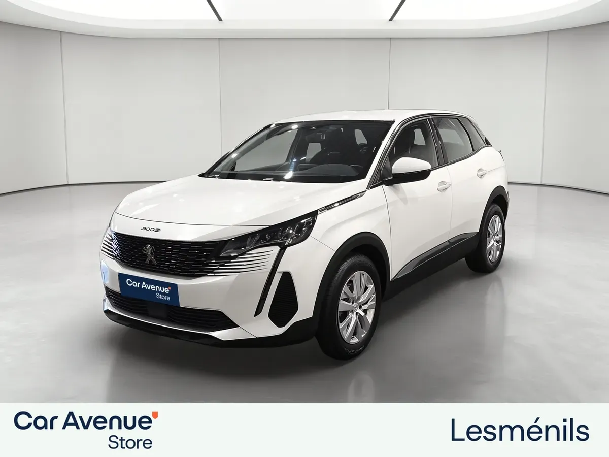 Peugeot 3008 blanc d'occasion