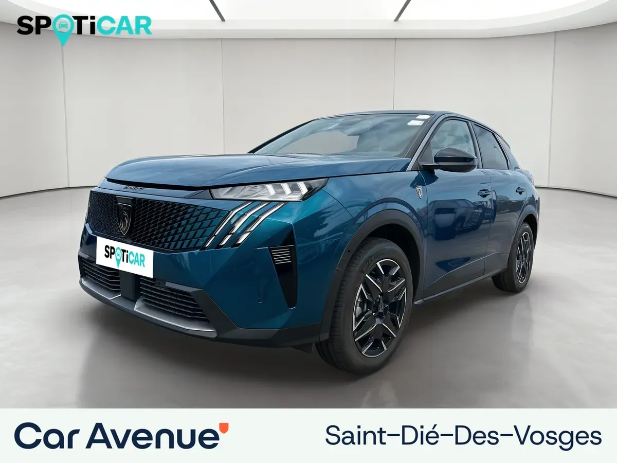 Peugeot 3008 bleu d'occasion
