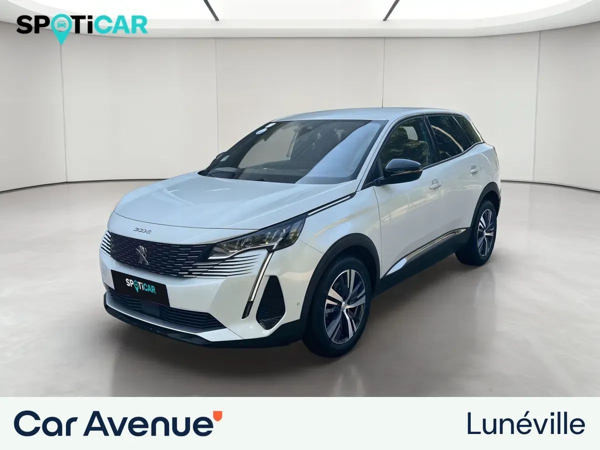 Peugeot 3008 blanc d'occasion