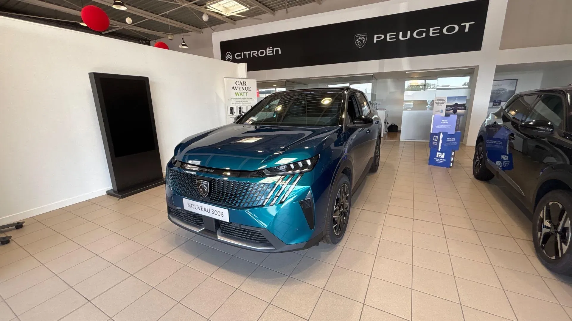 Peugeot 3008 bleu obsession (m) neuf