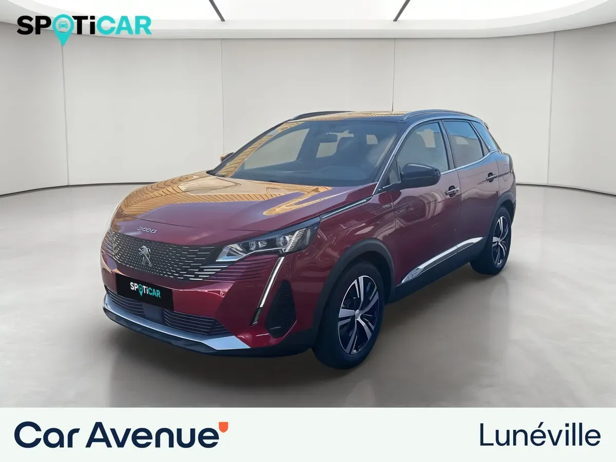Peugeot 3008 rouge d'occasion