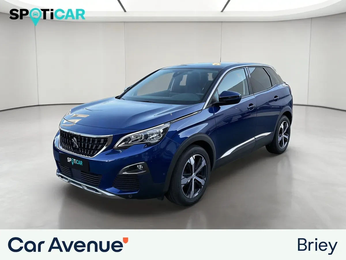 Peugeot 3008 bleu d'occasion