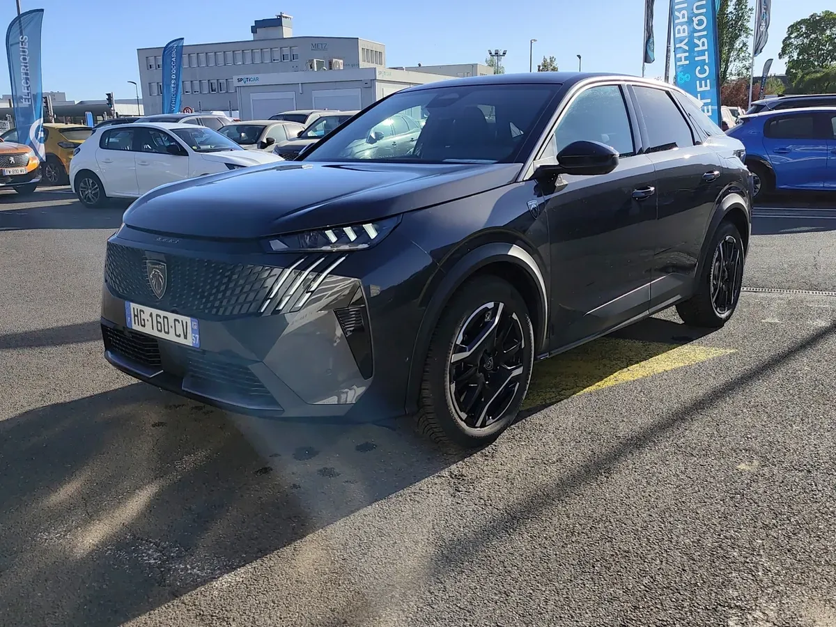 Peugeot 3008 gris titane (m) d'occasion