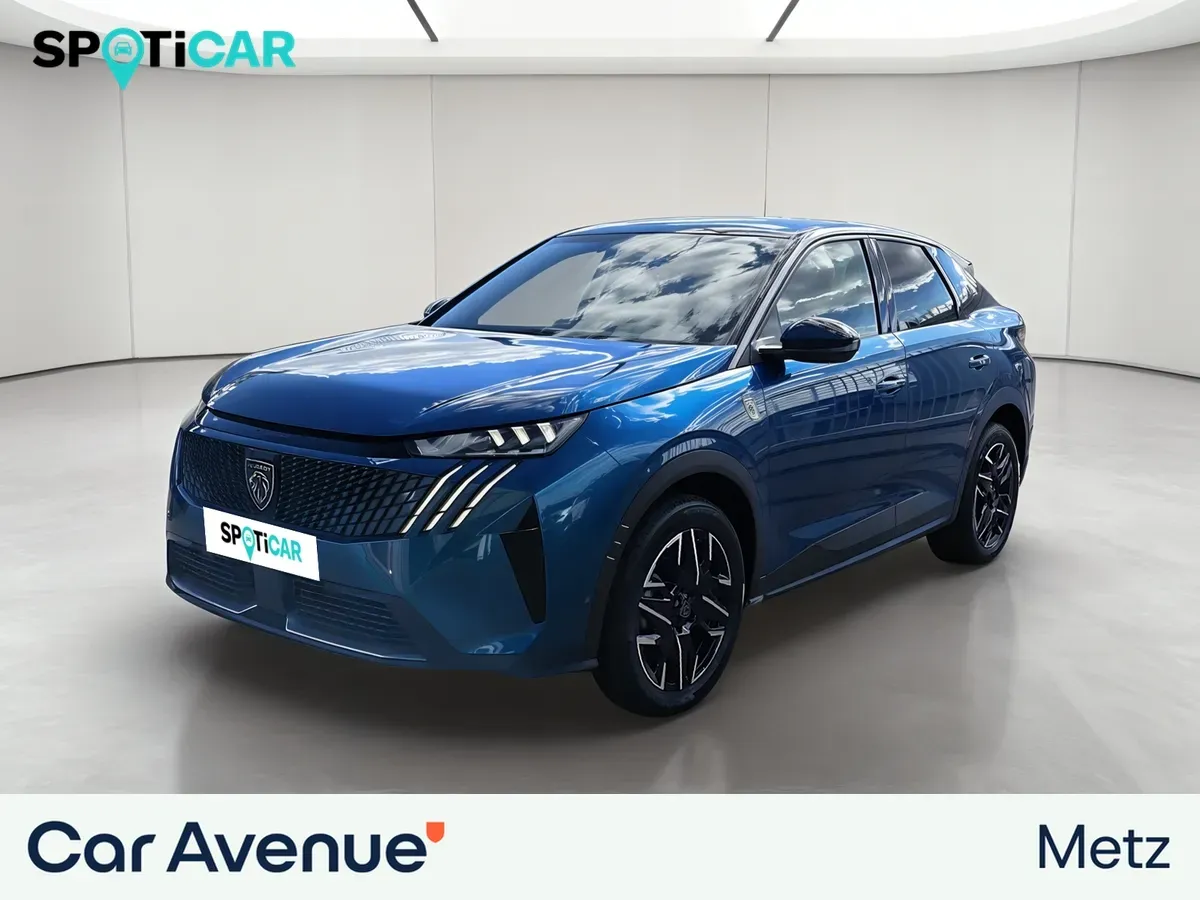 Peugeot 3008 bleu d'occasion