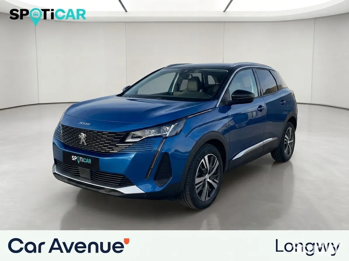 Peugeot 3008 bleu vertigo (s) d'occasion