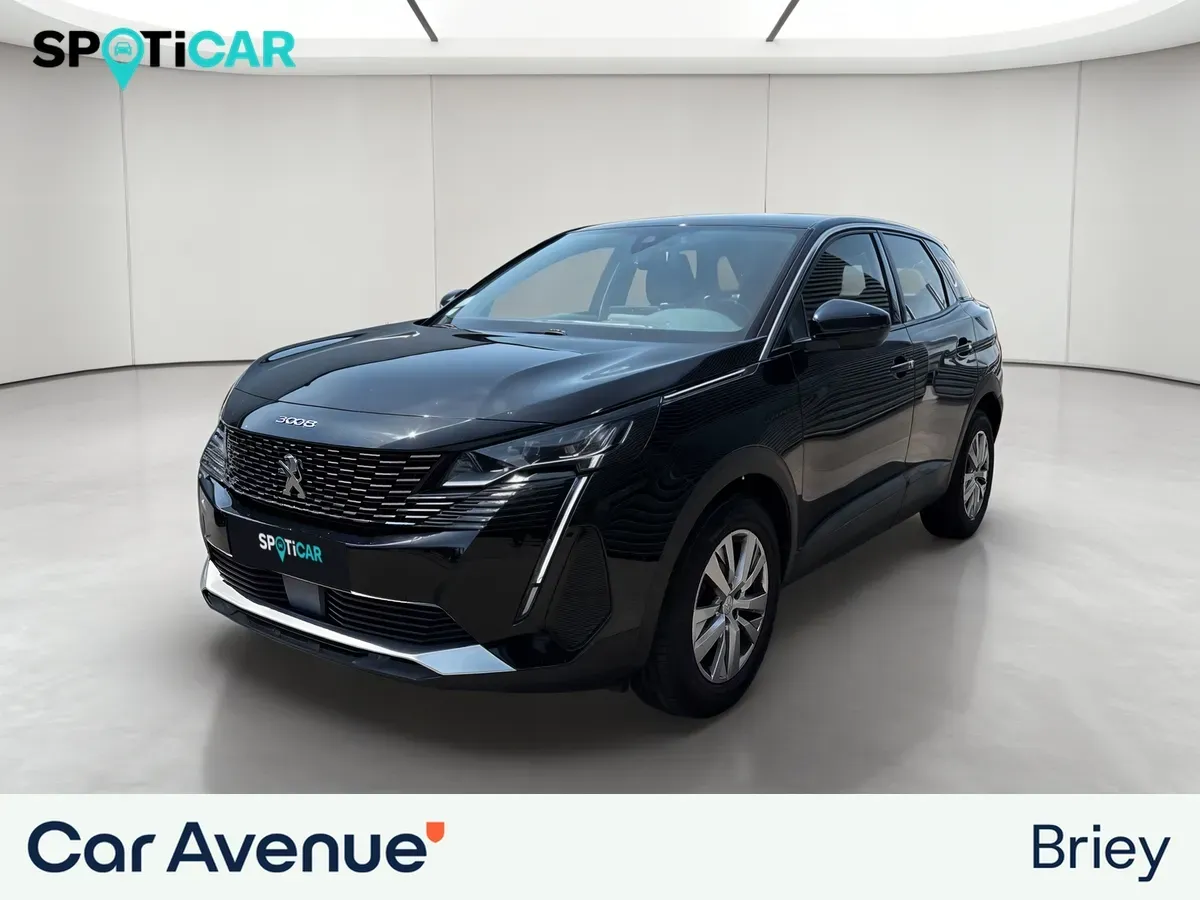 Peugeot 3008 noir obsidien d'occasion