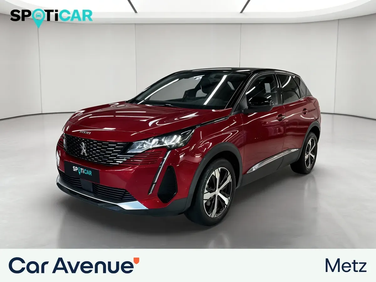 Peugeot 3008 rouge d'occasion