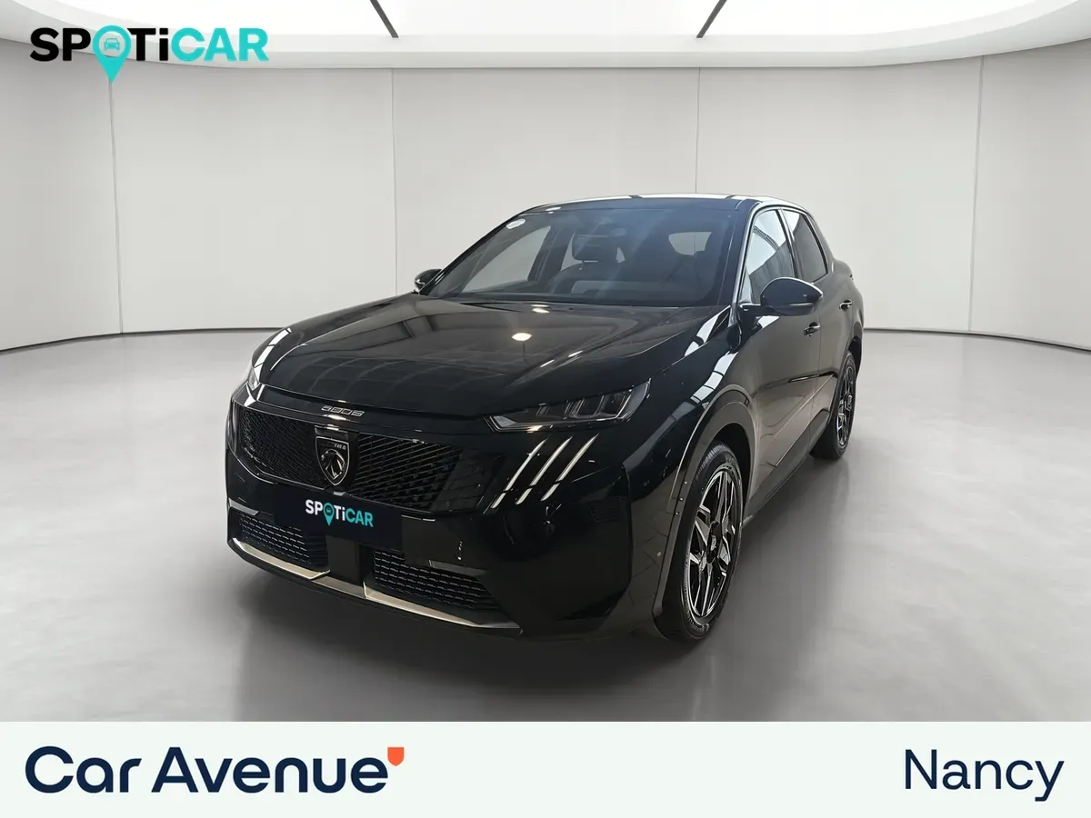 Peugeot 3008 noir d'occasion