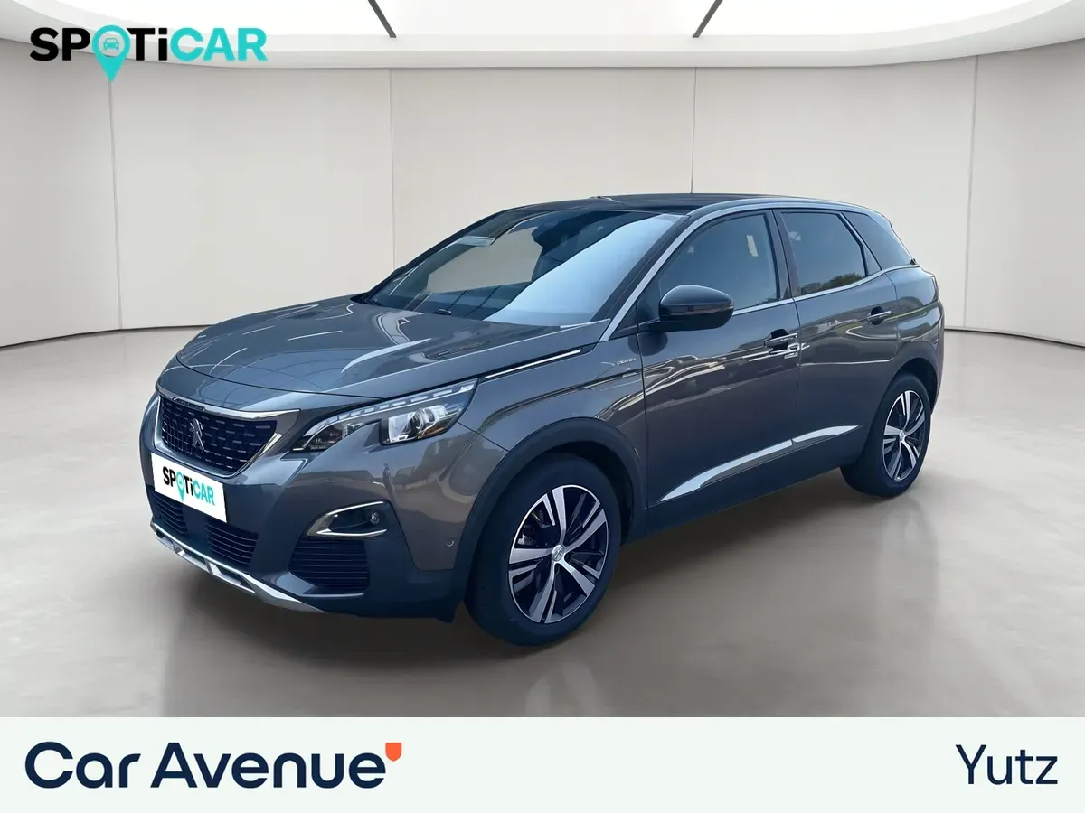 Peugeot 3008 gris platinium (m) d'occasion