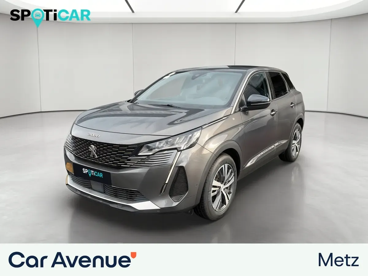 Peugeot 3008 p. m. gris platinium d'occasion