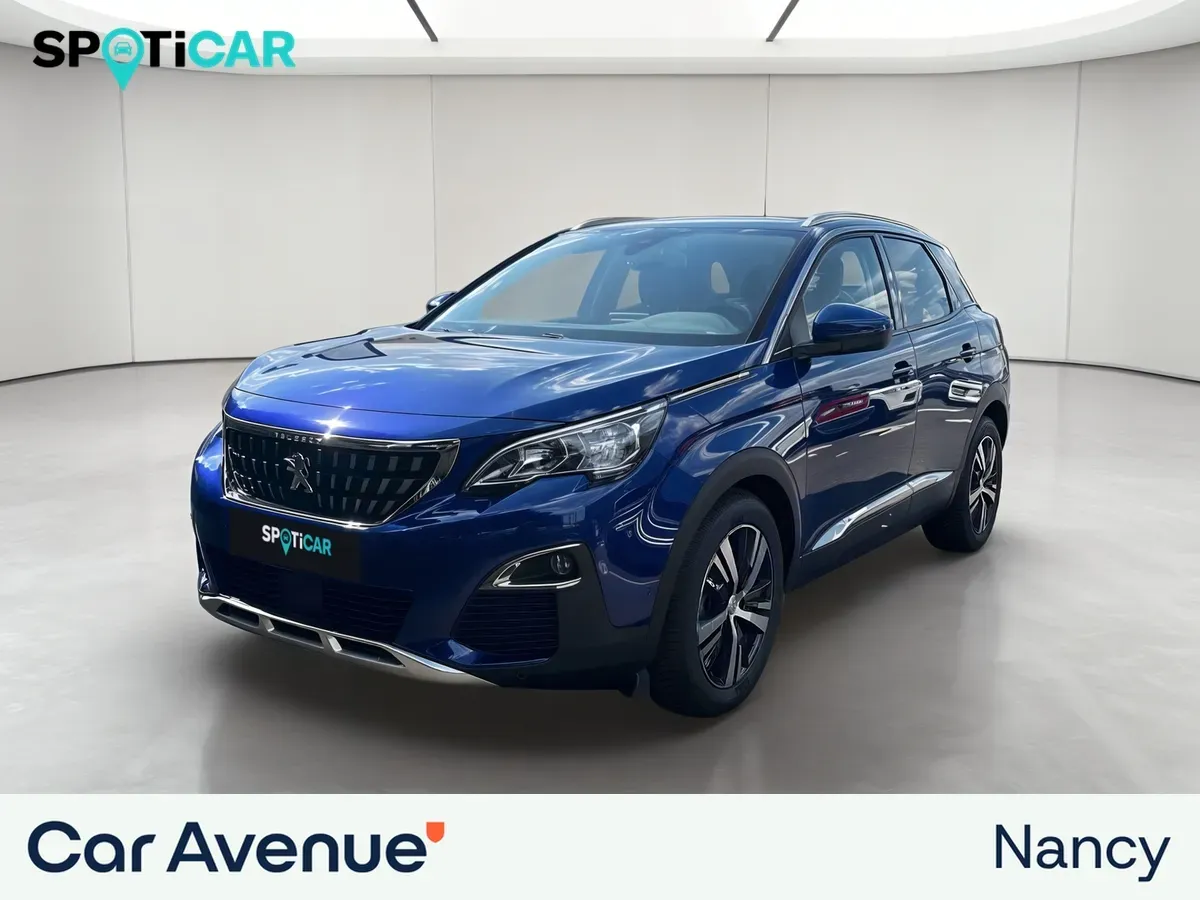 Peugeot 3008 bleu d'occasion