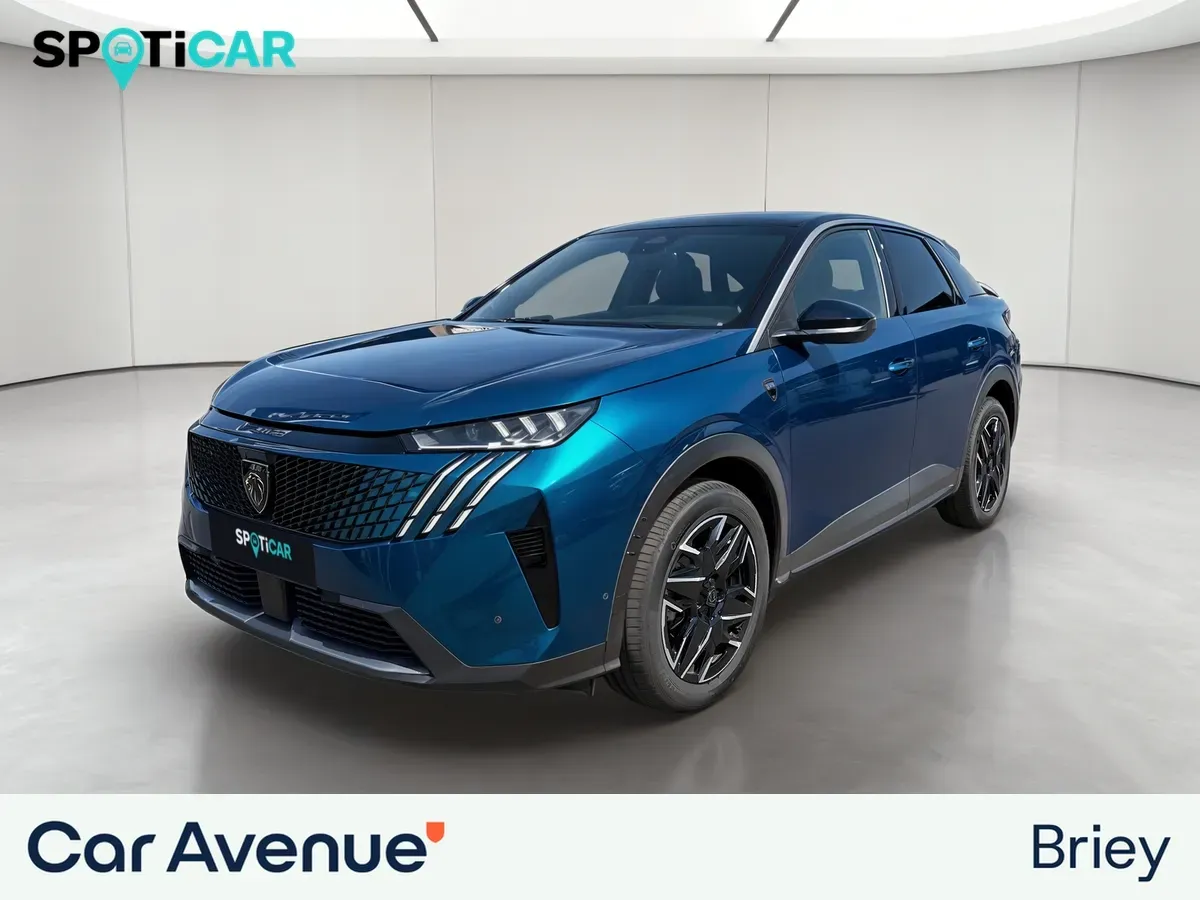 Peugeot 3008 bleu d'occasion