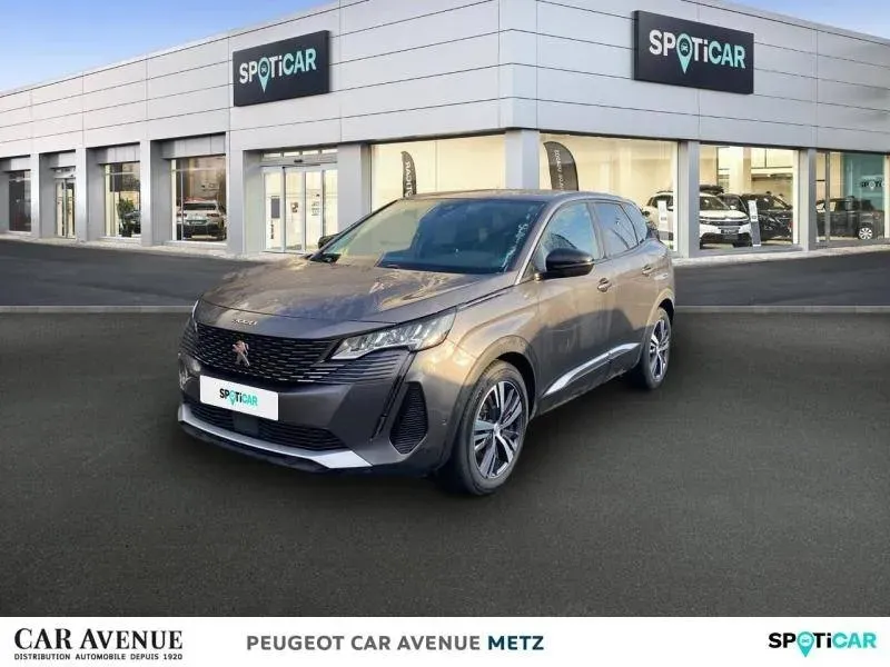 Peugeot 3008 gris platinium (m) d'occasion