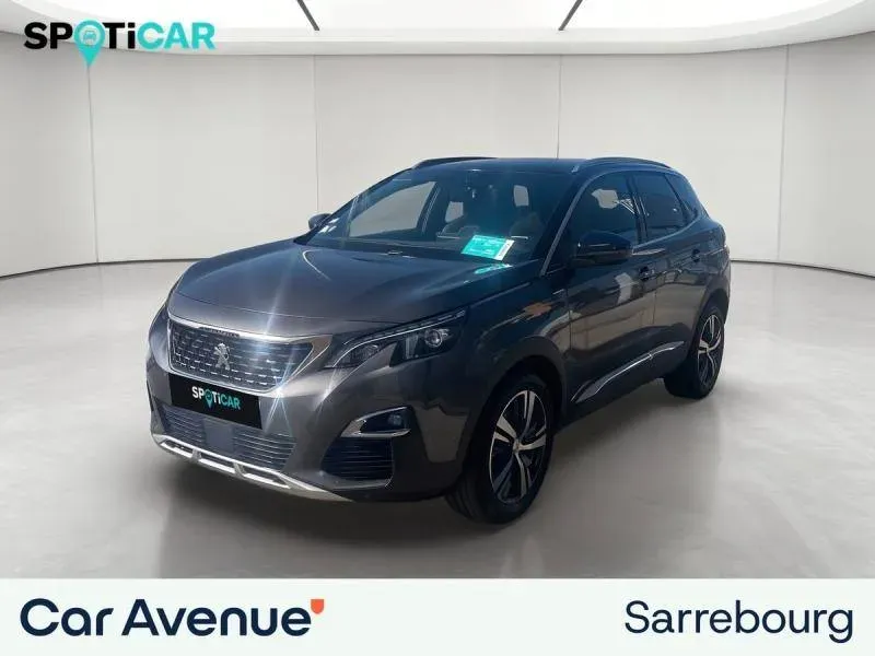 Peugeot 3008 gris d'occasion