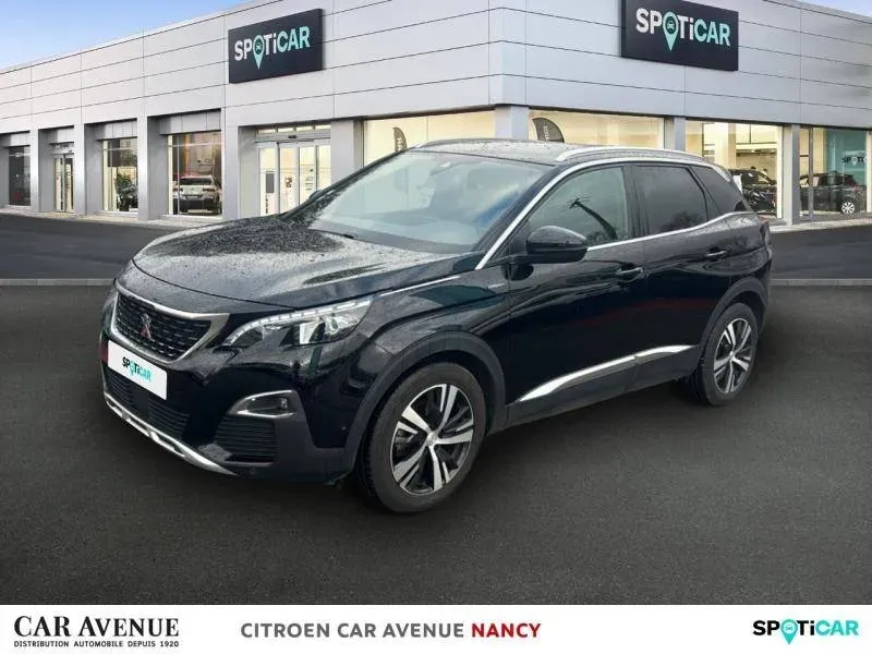 Peugeot 3008 noir d'occasion