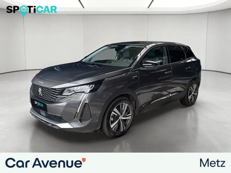 Peugeot 3008 gris platinium (m) d'occasion