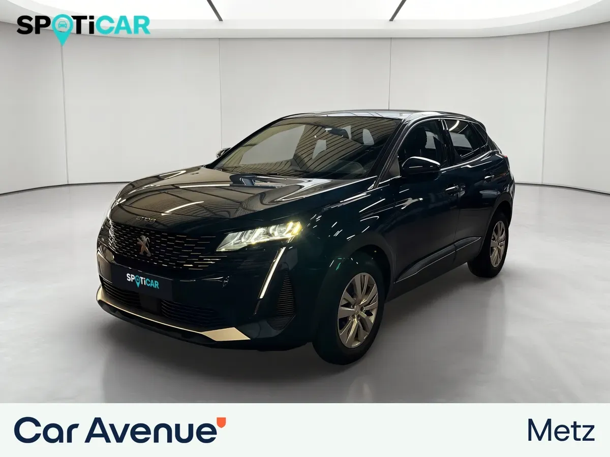 Peugeot Sandero noir d'occasion