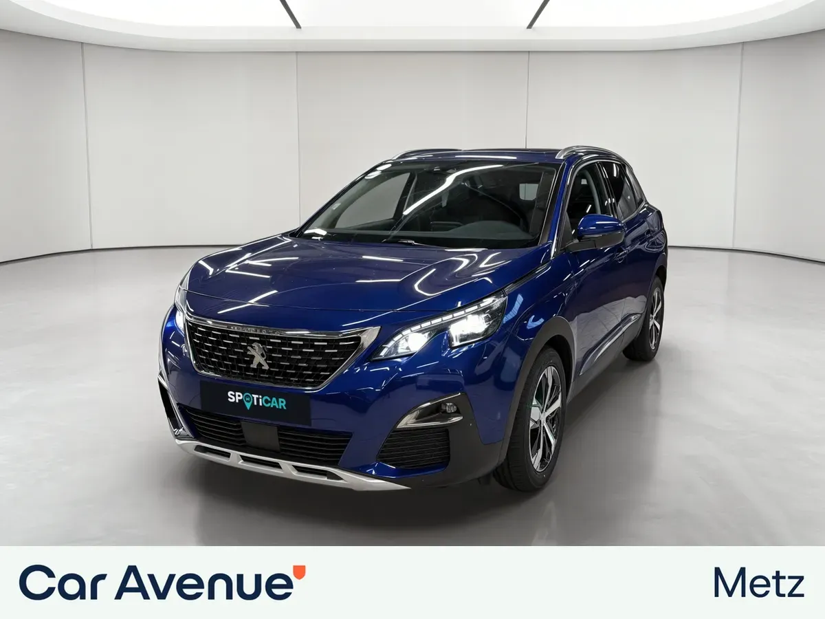 Peugeot 3008 bleu d'occasion