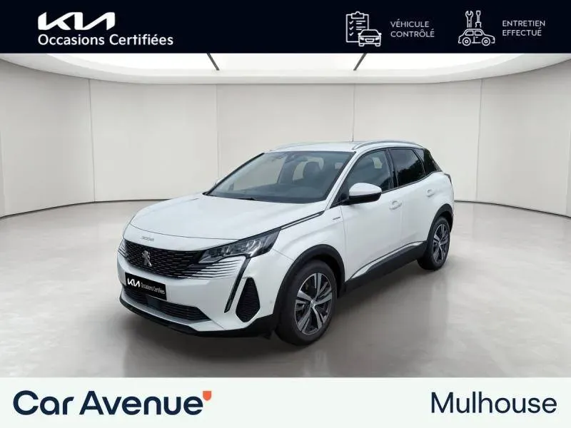 Peugeot 3008 blanc nacre (n) d'occasion