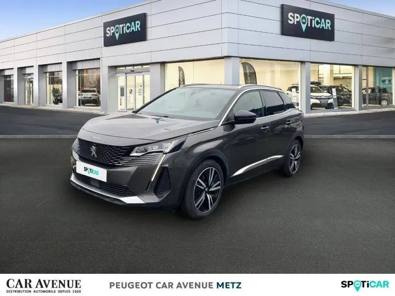 Peugeot 3008 gris platinium (m) d'occasion