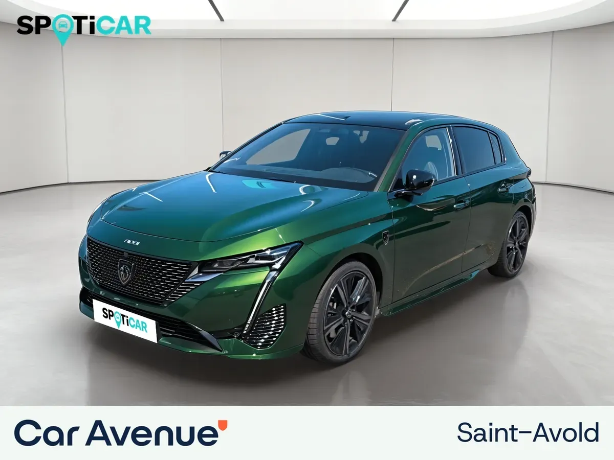Peugeot 308 teinte m. vert olivine d'occasion