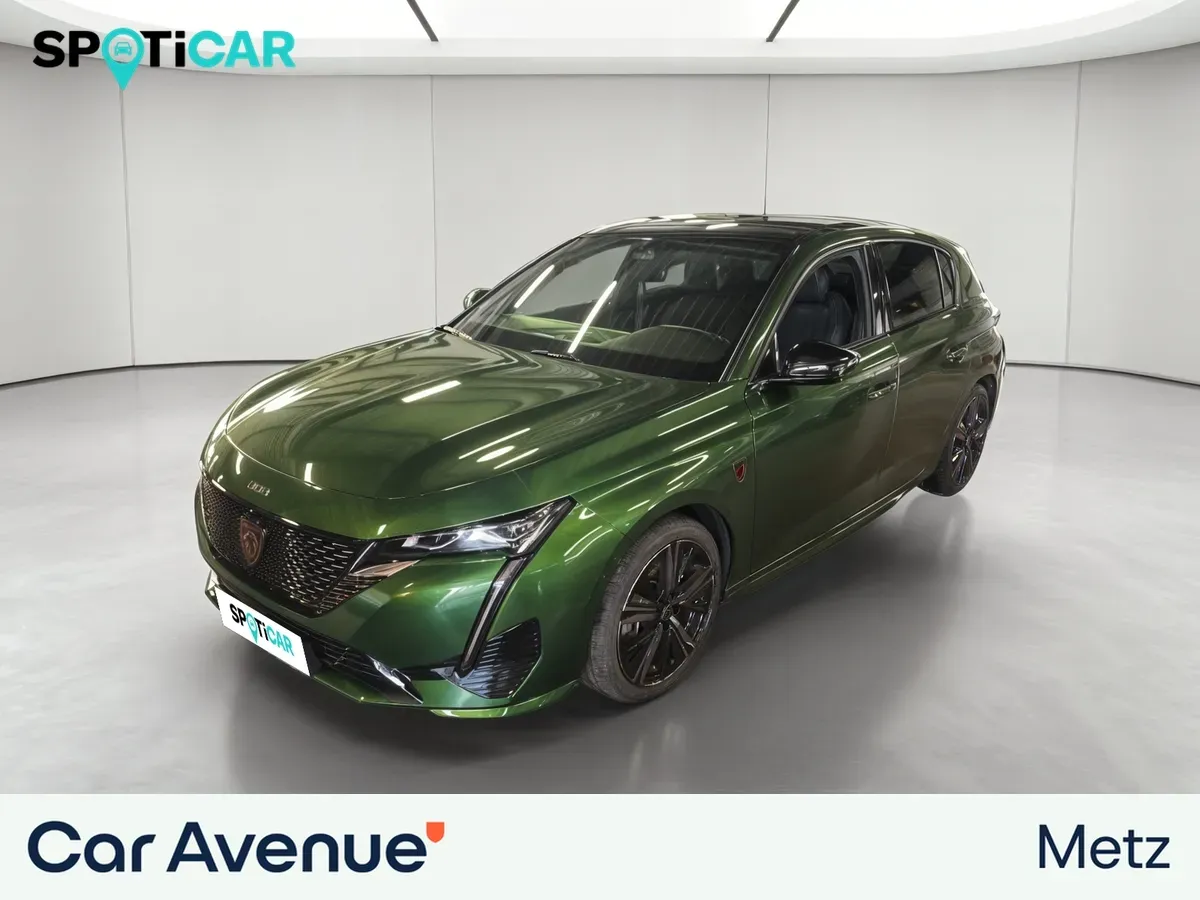 Peugeot 308 teinte m. vert olivine d'occasion