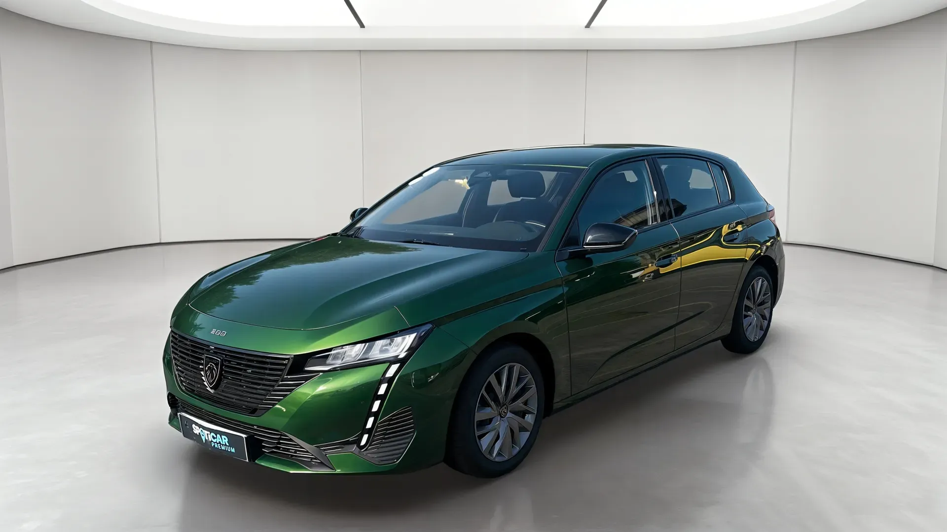 Peugeot 308 vert olivine (m) d'occasion