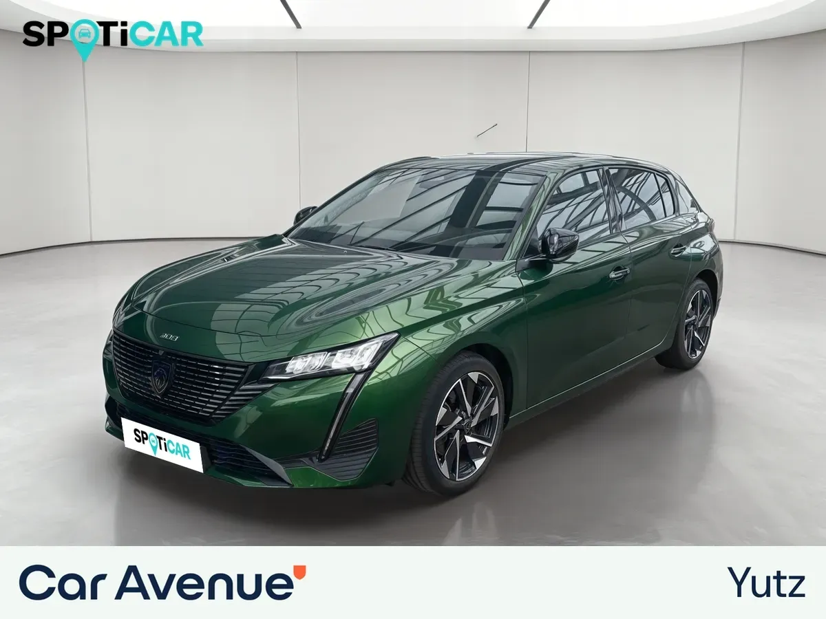 Peugeot 308 teinte m. vert olivine d'occasion