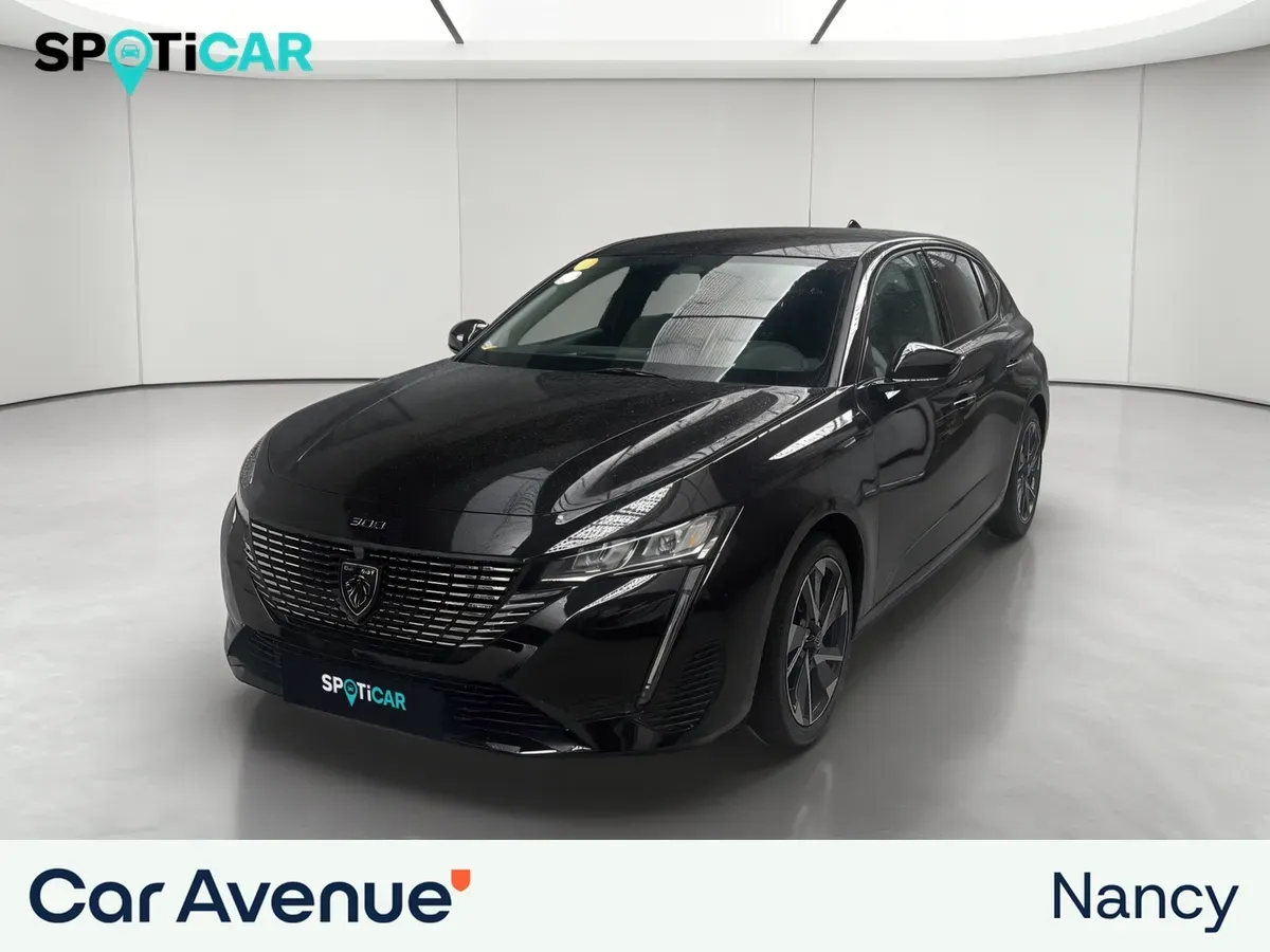 Peugeot 308 noir d'occasion