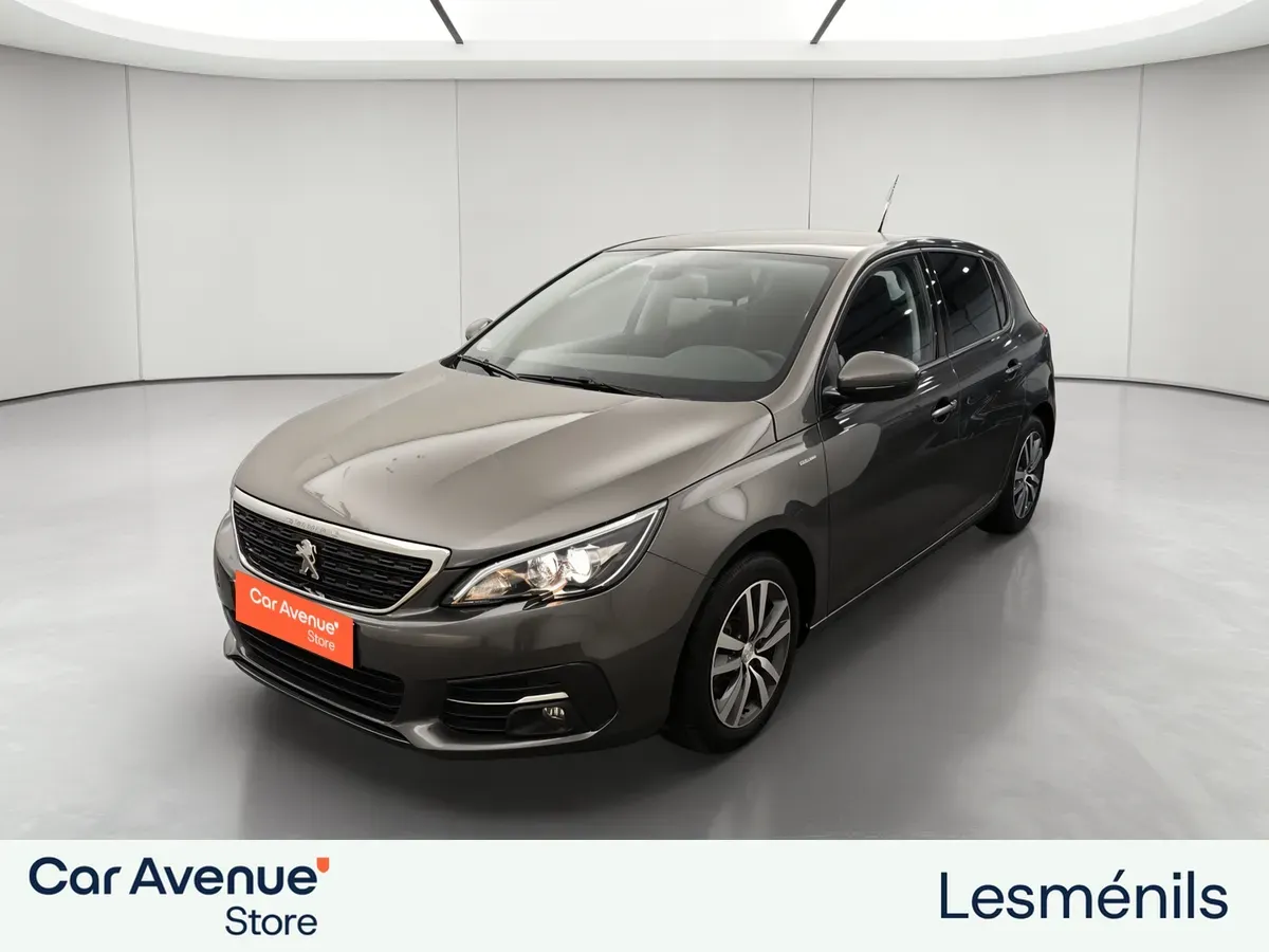Peugeot 308 gris d'occasion